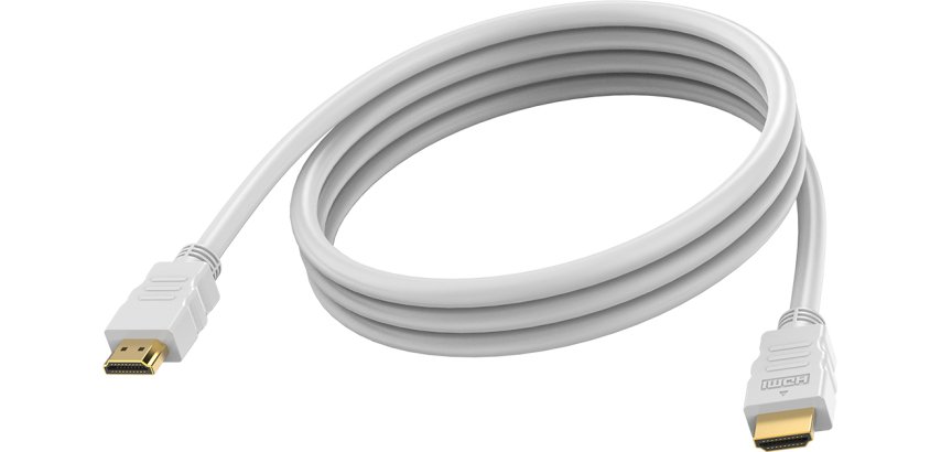 Vision TC 2MHDMI8K câble HDMI 2 m HDMI Type A (Standard) Blanc