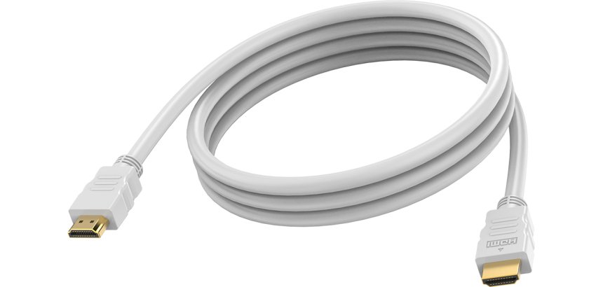 Vision TC 2MHDMI8K câble HDMI 2 m HDMI Type A (Standard) Blanc