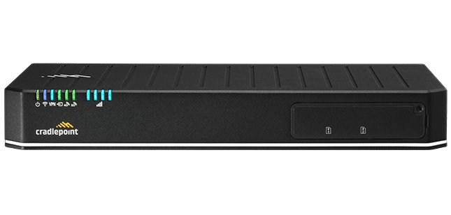 Cradlepoint E300C-18B + NetCloud Enterprise Branch routeur sans fil 10 Gigabit Ethernet Bi-bande (2,4 GHz / 5 GHz) 4G Noir