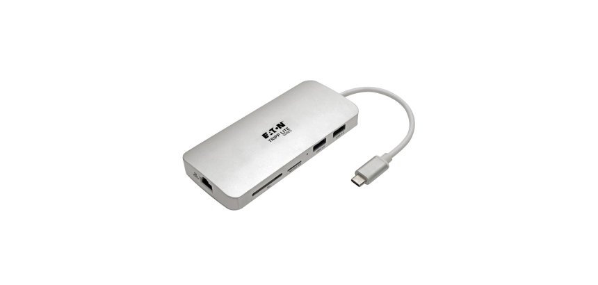 Tripp Lite U442-DOCK11-S station d'accueil USB 3.2 Gen 2 (3.1 Gen 2) Type-C Argent