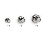 Aimants maul neodyme forme quille portee 3,5 kgs lot 5   unites