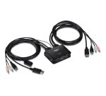 Trendnet TK-220DPI commutateur écran, clavier et souris Noir