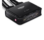 Trendnet TK-220DPI commutateur écran, clavier et souris Noir