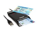 Hamlet HUSCR-NFC Lettore 2 in 1 combinato NFC per Carta identità Elettronica CIE 3.0 e Lettore Smart Card