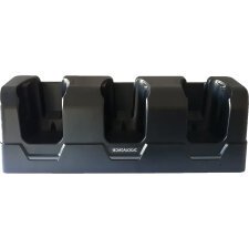 Datalogic Three Slot Wireless Charging Dock estación dock para móvil Ordenador portátil Negro