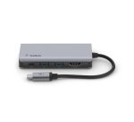 Belkin AVC006btSGY USB 3.2 Gen 1 (3.1 Gen 1) Type-C Argent