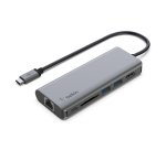 Belkin AVC008BTSGY station d'accueil USB 3.2 Gen 1 (3.1 Gen 1) Type-C Noir, Gris