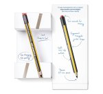 Crayon stylet digital NORIS Jumbo Wopex hexagonal jaune et noir pointe Fine de 0,7 mm