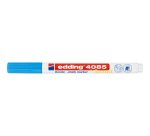 Marqueur craie liquide E-4085 pointe ogive 1-2mm base eau. Effaçable chiffon humide. Coloris bleu