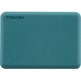 Toshiba Canvio Advance disco duro externo 1 TB 2.5" Micro-USB B 3.2 Gen 1 (3.1 Gen 1) Verde