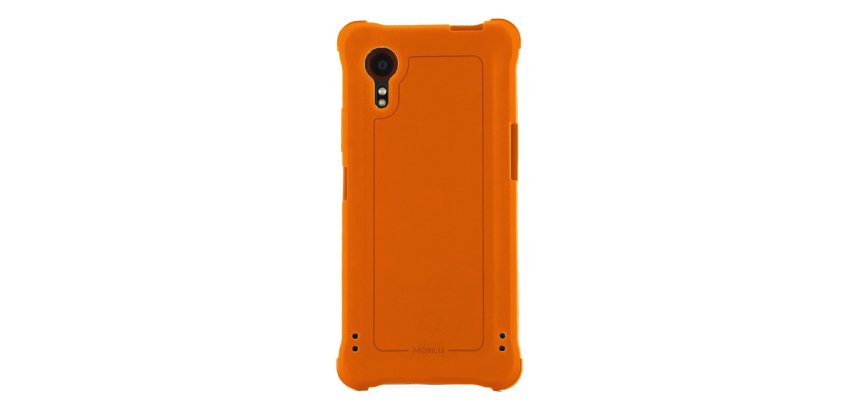 Mobilis 054018 coque de protection pour téléphones portables 16,8 cm (6.6") Housse Orange