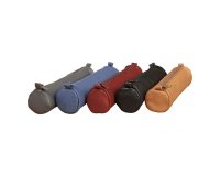 Trousse en cuir Age Bag petite ronde 18,5xØ4 cm - Assortis