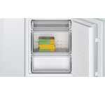 BOSCH Réfrigérateur congélateur encastrable KIV86VSE0, Série 4, 267 litres, Niche 178 cm