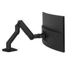 Ergotron HX Series 45-475-224 soporte para monitor 124,5 cm (49") Negro Escritorio