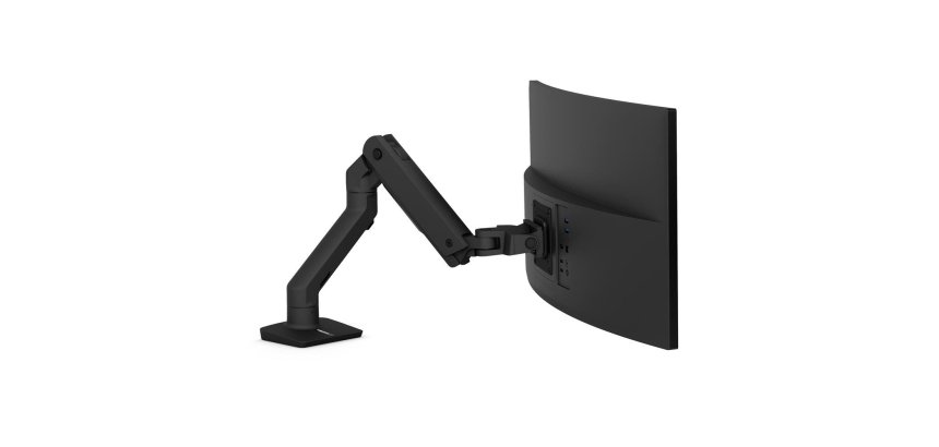 Ergotron HX Series 45-475-224 support d'écran plat pour bureau 124,5 cm (49") Noir