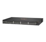 HPE Aruba Networking Aruba 6100 48G 4SFP+ Géré L3 Gigabit Ethernet (10/100/1000) 1U Noir