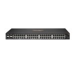 HPE Aruba Networking Aruba 6100 48G 4SFP+ Géré L3 Gigabit Ethernet (10/100/1000) 1U Noir