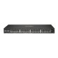 HPE Aruba Networking Aruba 6100 48G 4SFP+ Géré L3 Gigabit Ethernet (10/100/1000) 1U Noir