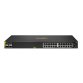 HPE Aruba Networking 6100 24G Class4 PoE 4SFP+ 370W Géré L3 Gigabit Ethernet (10/100/1000) Connexion Ethernet, supportant l'alimentation via ce port (PoE) 1U Noir