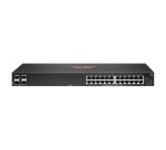 HPE Aruba Networking 6100 24G 4SFP+ Géré L3 Gigabit Ethernet (10/100/1000) 1U Noir