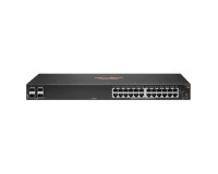 HPE Aruba Networking 6100 24G 4SFP+ Géré L3 Gigabit Ethernet (10/100/1000) 1U Noir
