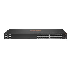 HPE Aruba Networking 6100 24G 4SFP+ Managed L3 Gigabit Ethernet (10/100/1000) 1U Black