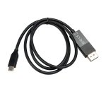 V7 V7UCDP-2M cambiador de género para cable USB Type-C 3.2 Gen 1 DisplayPort Negro