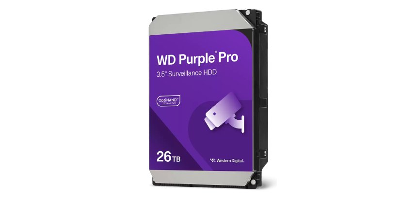 Western Digital Purple Pro WD240PURP disque dur 26 To 7200 tr/min 3.5" Série ATA III