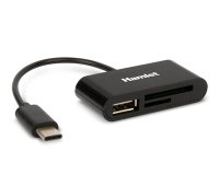 Hamlet XZR100UC lettore di schede USB 2.0 Type-C Nero