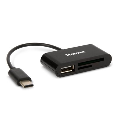 Hamlet XZR100UC lettore di schede USB 2.0 Type-C Nero