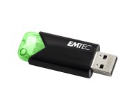 Cle usb emtec 3.2 b110  click easy 64go coloris vert