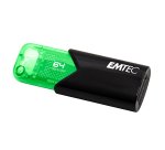 Cle usb emtec 3.2 b110  click easy 64go coloris vert