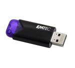 Cle usb emtec 3.2 b110  click easy 128go coloris violet