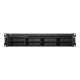 Synology RackStation RS1221RP+ serveur de stockage NAS Rack (2 U) Ryzen Embedded V1500B 4 Go DDR4 DiskStation Manager Noir