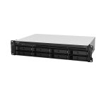Synology RackStation RS1221+ serveur de stockage NAS Rack (2 U) Ryzen Embedded V1500B 4 Go DDR4 0 To DiskStation Manager Noir