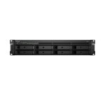 Synology RackStation RS1221+ serveur de stockage NAS Rack (2 U) Ryzen Embedded V1500B 4 Go DDR4 0 To DiskStation Manager Noir