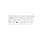 Urban Factory AKB69UF teclado Médico USB QWERTY Español Blanco