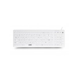 Urban Factory AKB69UF teclado Médico USB QWERTY Español Blanco