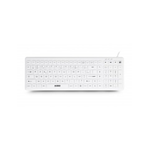 Urban Factory AKB69UF teclado Médico USB QWERTY Español Blanco