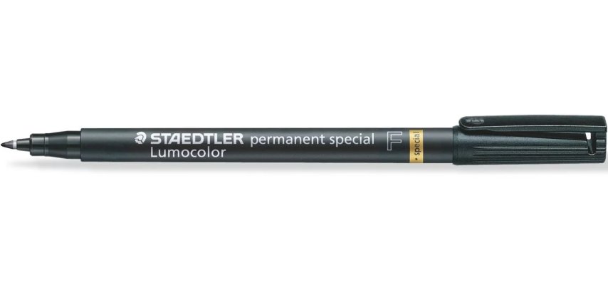 Staedtler Lumocolor Permanent Special marker 1 pc(s) Fine/Bullet tip Black