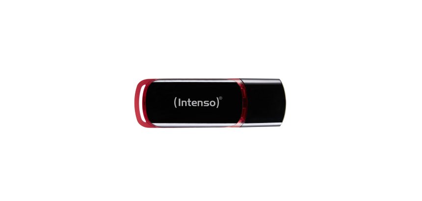 Intenso 16GB USB2.0 lecteur USB flash 16 Go USB Type-A 2.0 Noir, Rouge