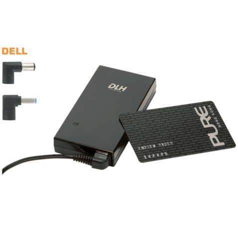 DLH ALIMENTATION SECTEUR 65W DELL 100% COMPATIBLE (sauf USB-C) - Format mini