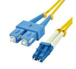 MCL FJOS2/SCLC-15M câble InfiniBand et à fibres optiques SC LC Jaune