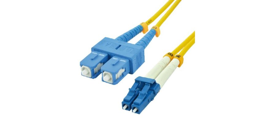 MCL FJOS2/SCLC-15M câble InfiniBand et à fibres optiques SC LC Jaune