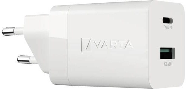 Varta 57955 101 111 Caricabatterie per dispositivi mobili Universale Bianco AC Ricarica rapida Interno