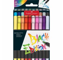Faber-Castell 116452 felt pen Assorted colours 20 pc(s)