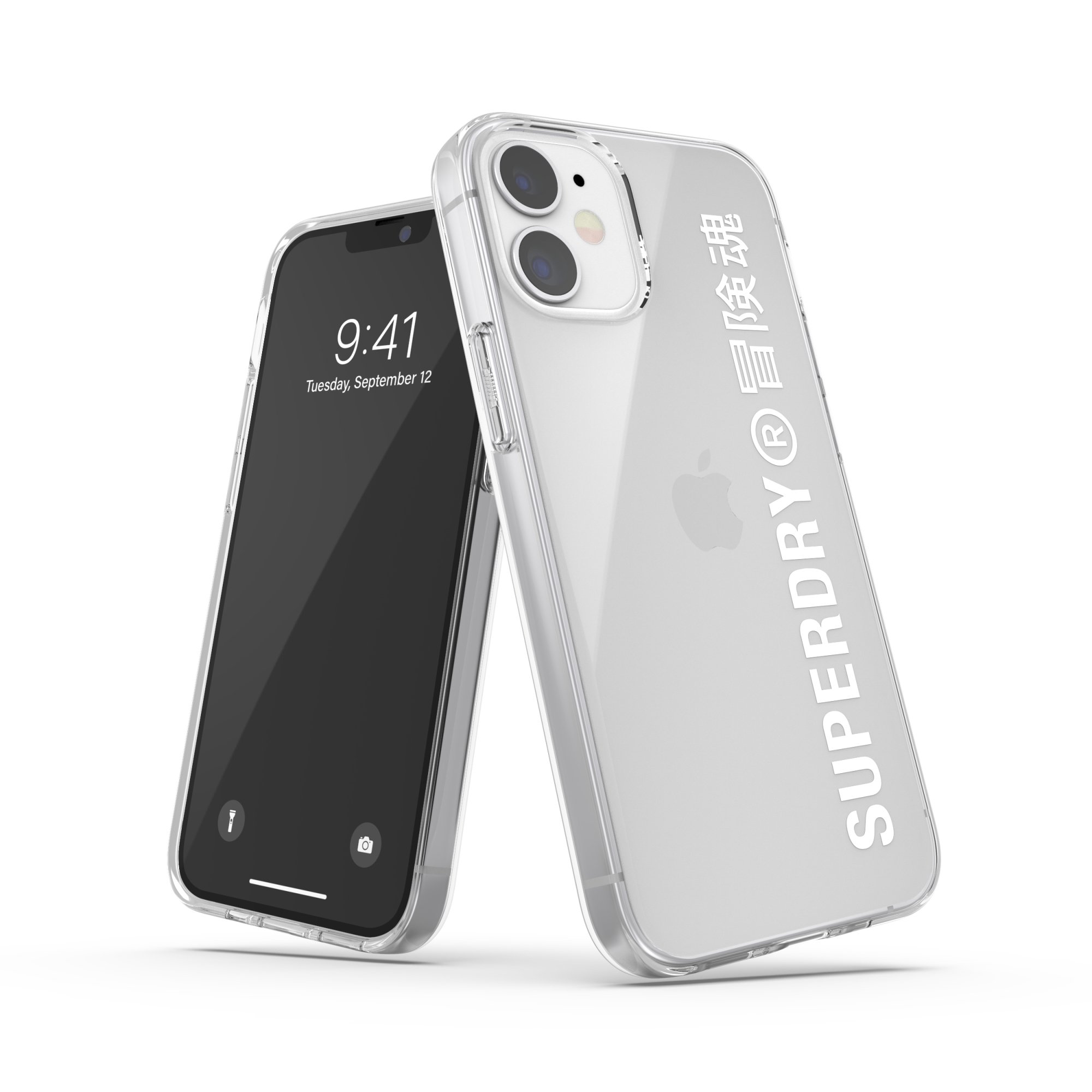 SuperDry 42593 mobile phone case 13.7 cm (5.4") Cover Transparent