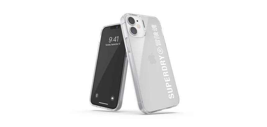SuperDry 42593 mobile phone case 13.7 cm (5.4") Cover Transparent