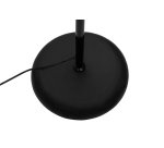 Lampadaire led maul liseuse pirro intesite reglable tete  et socle aluminium hauteur    126,5cm coloris noir