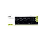 Port Designs 900752-FR clavier Bureau USB AZERTY Français Noir